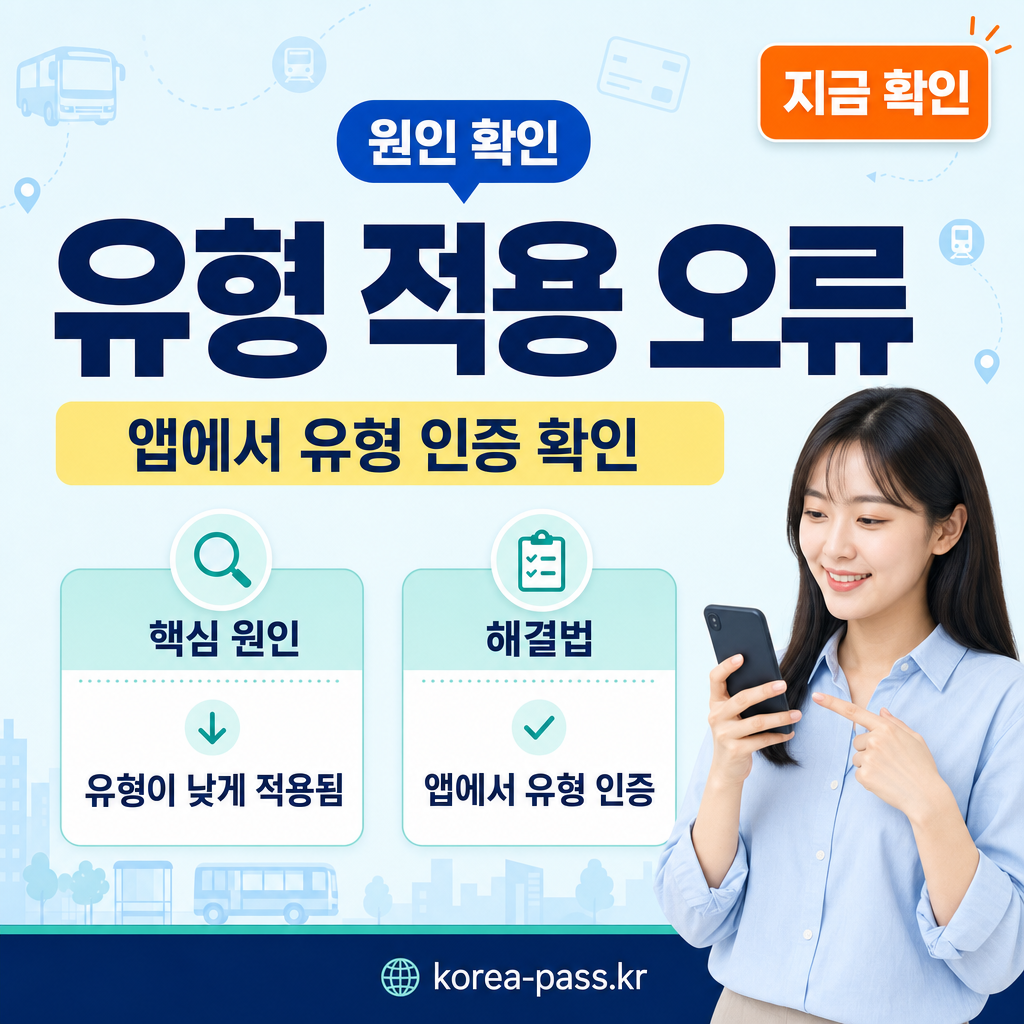 모두의카드 K-패스 유형별 환급률 완전 해설 — 일반·청년·어르신·저소득층 정률 계산법